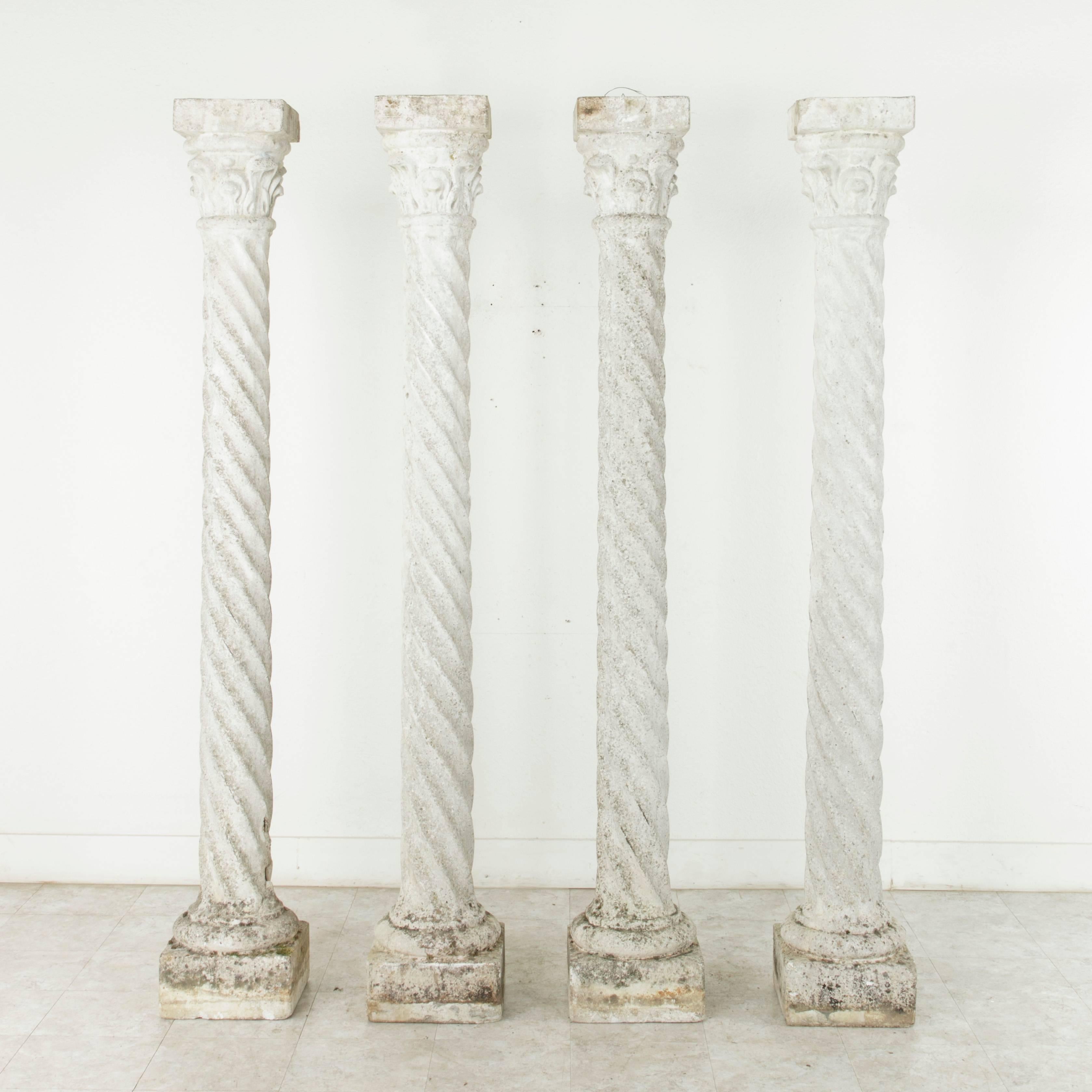 cast stone pillars