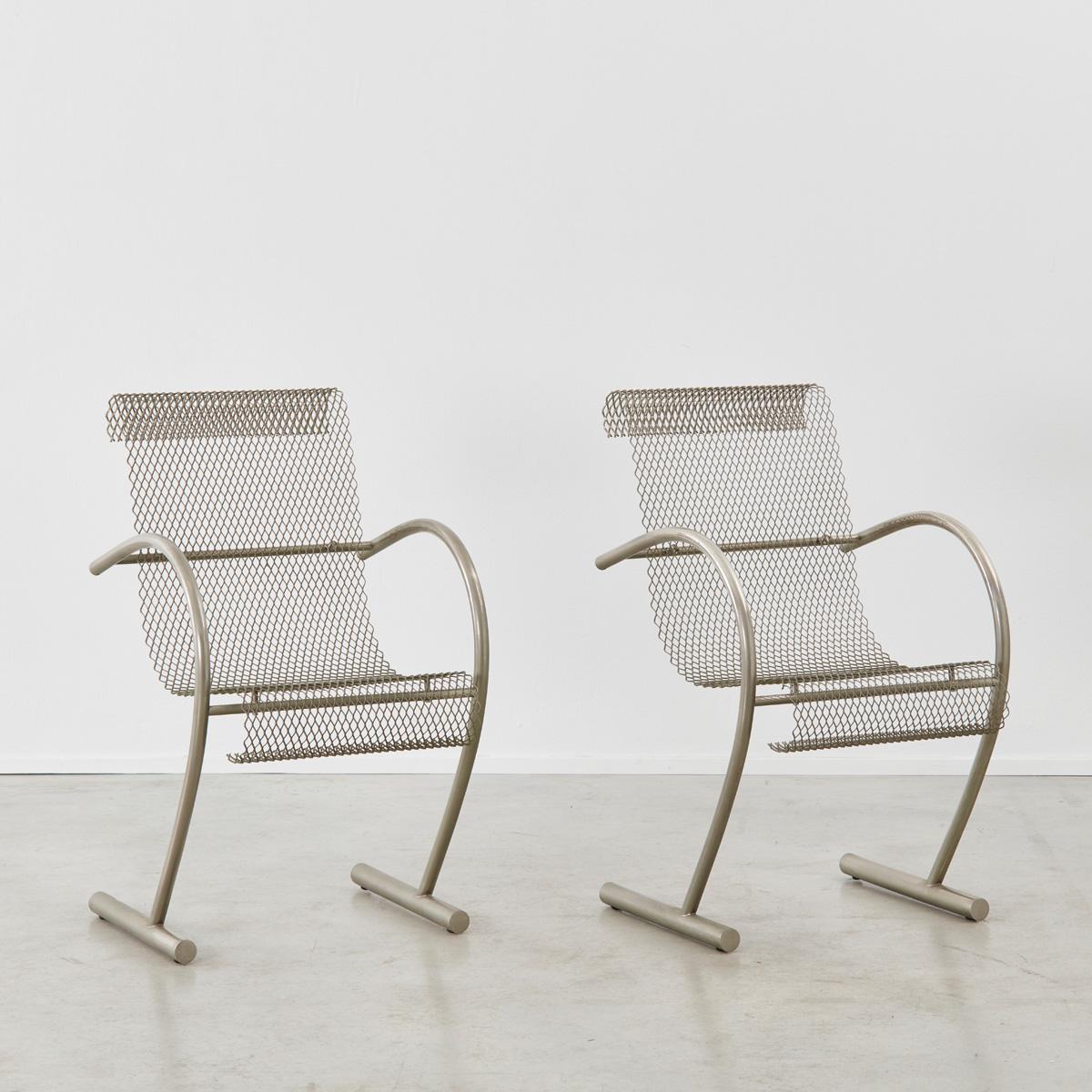 Moderne Quatre chaises Sing de Shiro Kuramata pour XO, France 1985 en vente