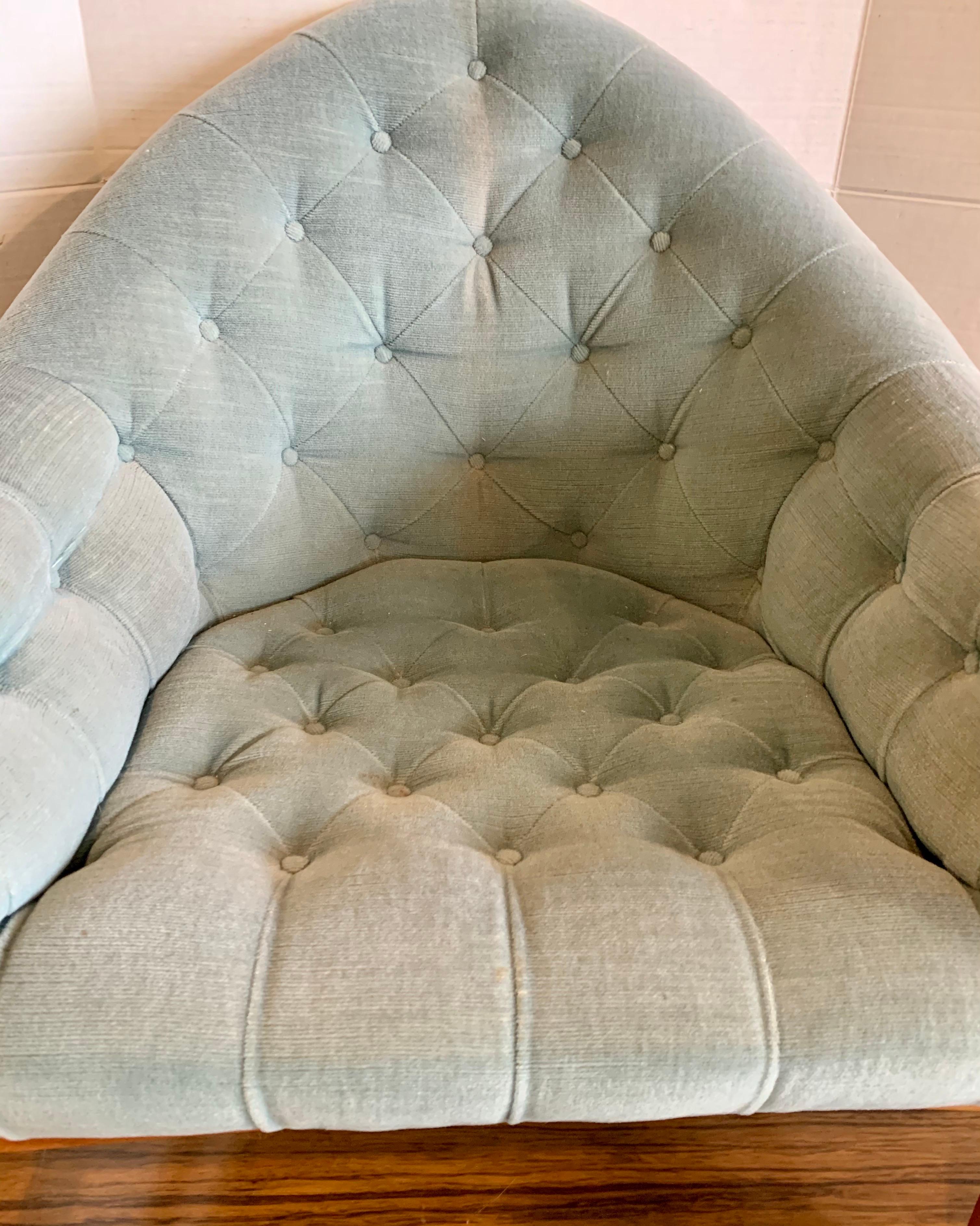 American Four Signed Thayer Coggin Milo Baughman Archie Exposed Frame Lounge Chairs 1965