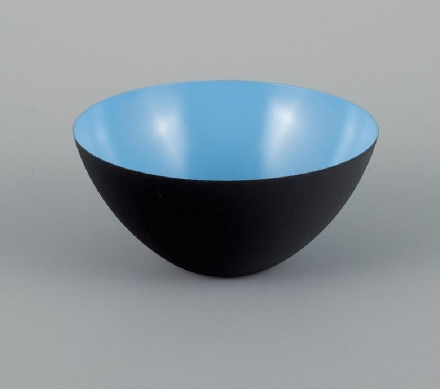 Four Small Krenit Bowls in Metal. Design by Hermann Krenchel In Excellent Condition For Sale In Copenhagen, DK