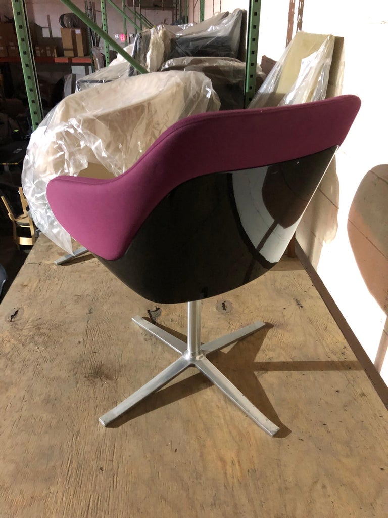 Walter Knoll Four Star Base Turtle Chair For Sale at 1stDibs