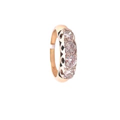 Four Stone Diamond Ring - 14K Yellow Gold