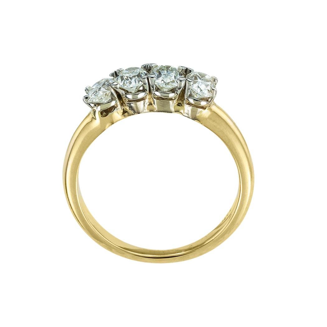 four stone engagement ring