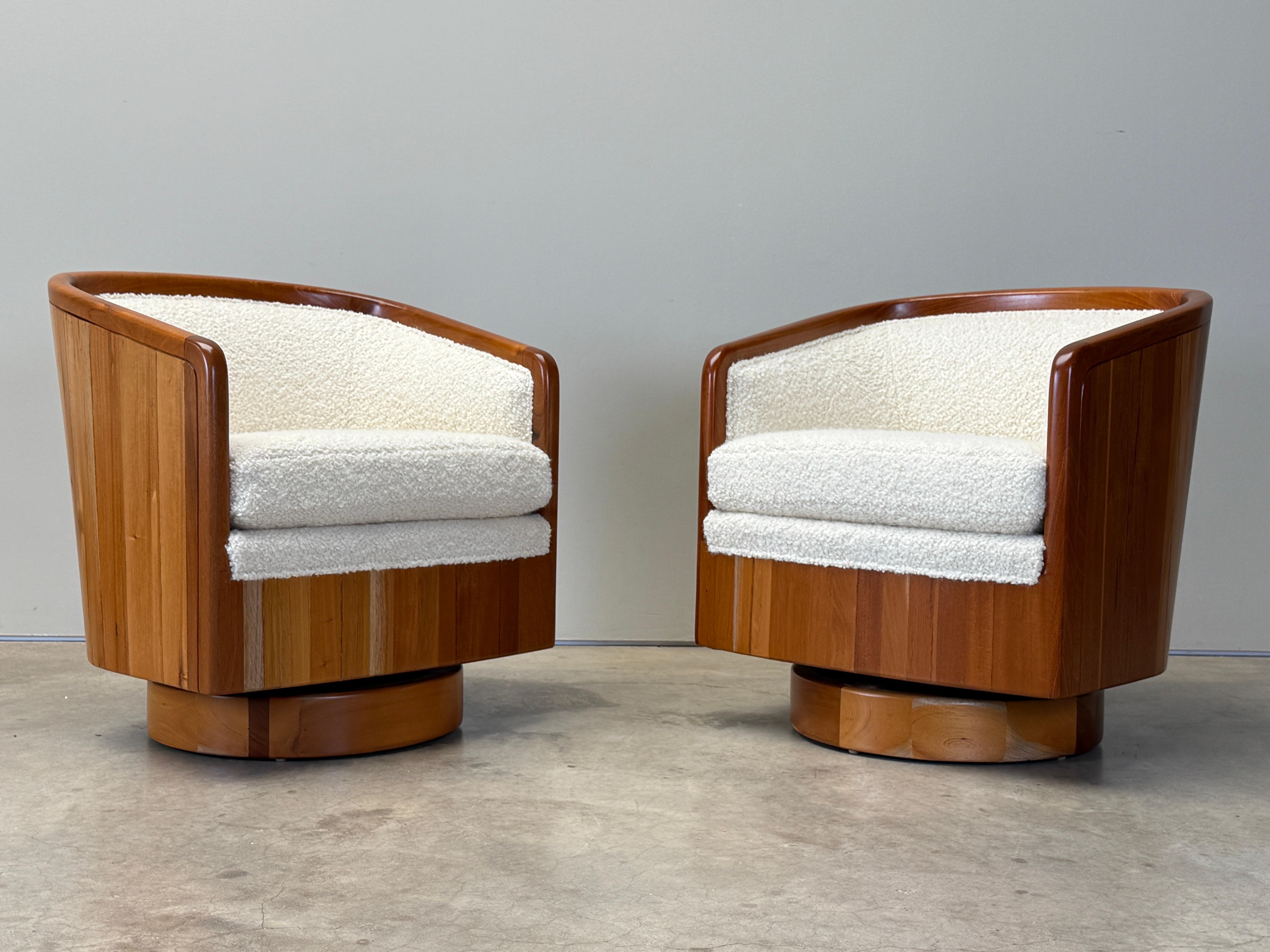 Four Studio Craft Swivel Chairs For Sale 6