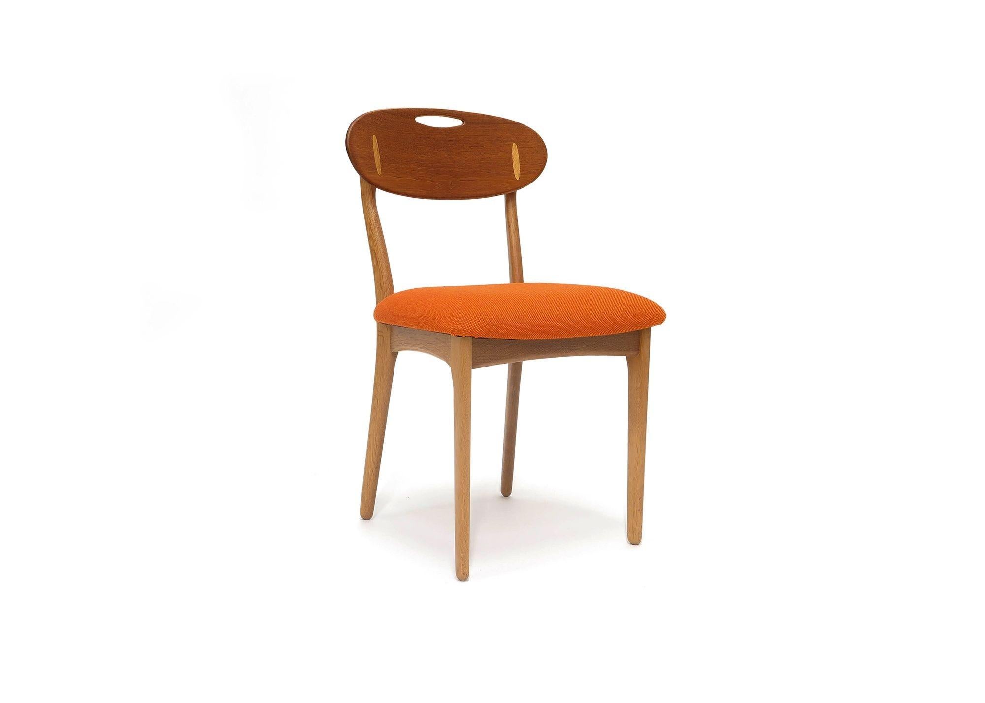 20th Century Four Svend Madsen Danish Dining Chairs For Sale