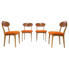Four Svend Madsen Danish Dining Chairs
