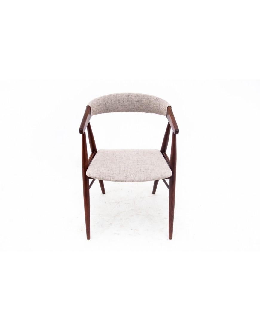 Vier Teakholzstühle von Ejner Larsen & Aksel Bender Madsen, Dänemark, 1960er Jahre. (Dänisch) im Angebot