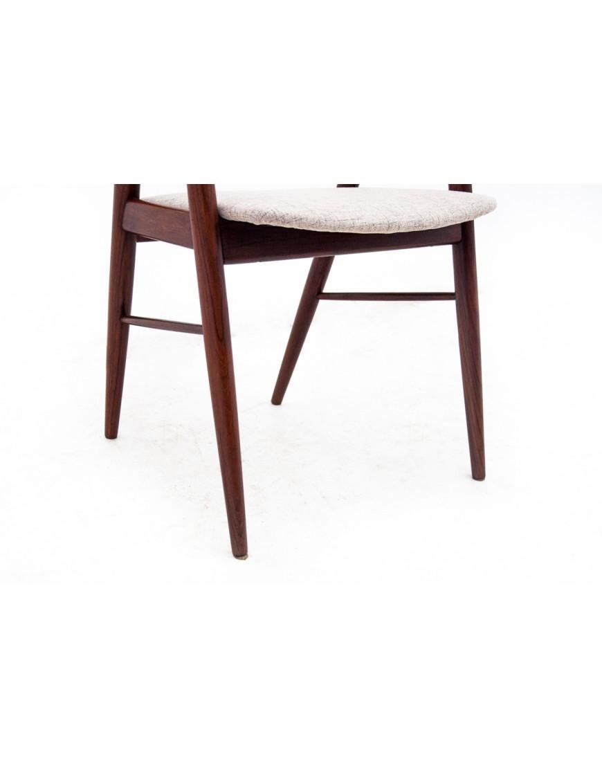 Vier Teakholzstühle von Ejner Larsen & Aksel Bender Madsen, Dänemark, 1960er Jahre. im Angebot 3