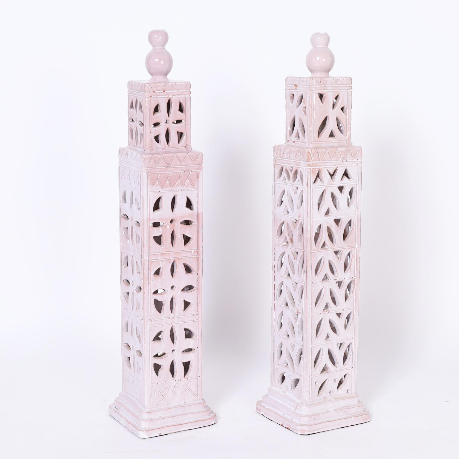 minaret candle holder