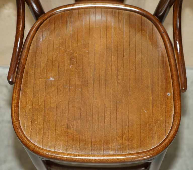 Four Style Bentwood Tall Kitchen Bar Stools with Elegant Frames