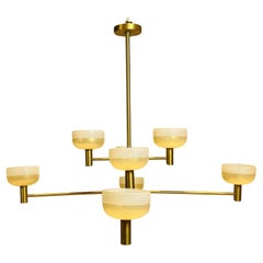 Used Four-Tier Otto Luce Chandelier by Cartwright New York
