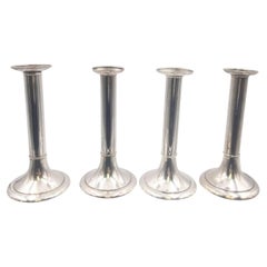 Four Tiffany & Co. Sterling Silver Candlesticks from 1906