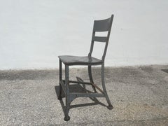 Four Toledo Steel Dining Chair, Industrial, USA