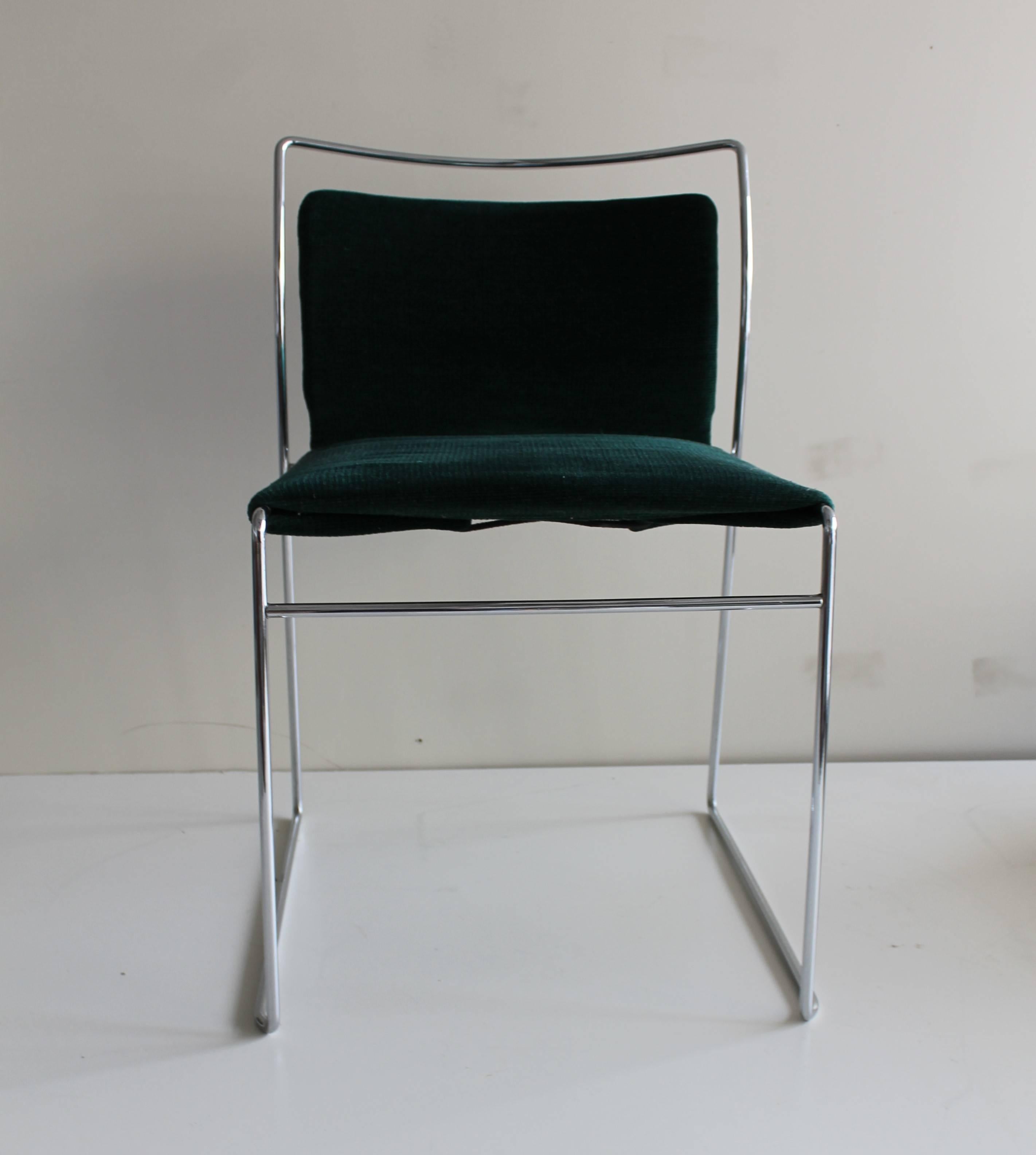 Mid-Century-Set „Tulu“-Stühle von Kazhuide Takahama für Simon Gavina, Italien '68 (Verzinkt) im Angebot
