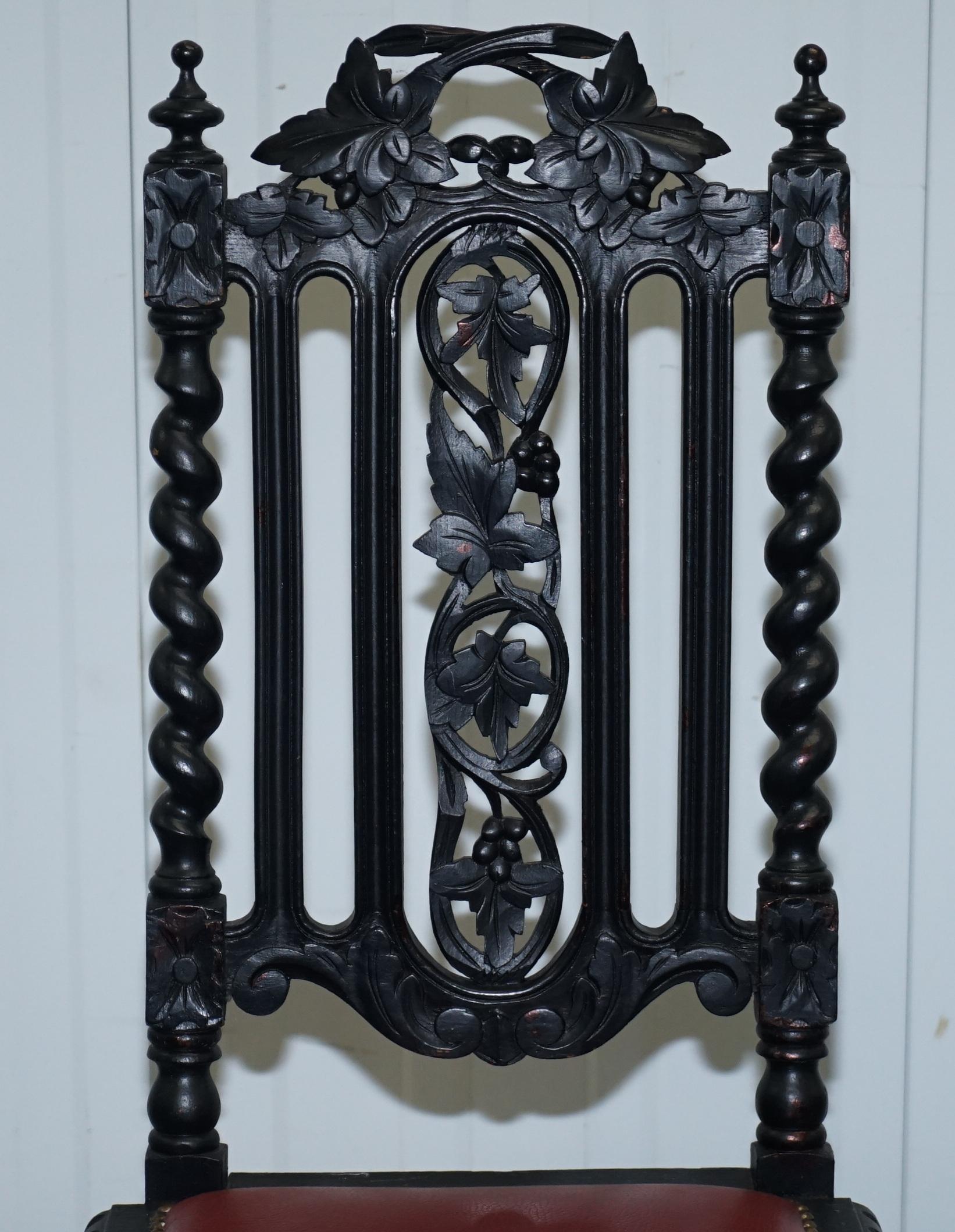 gothic victorian chair