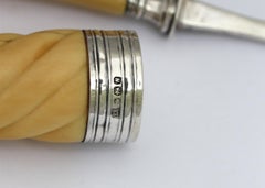 Four Victorian Silver Serving Pieces