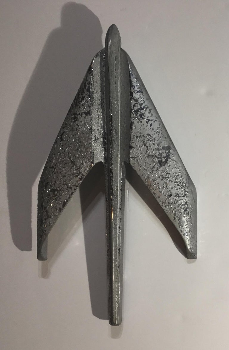 Four Vintage Airplane Wing Hood Car Ornaments Wall Hanging ...