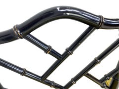 Four Vintage Carlisle Bamboo Style Chairs Hollywood Regency