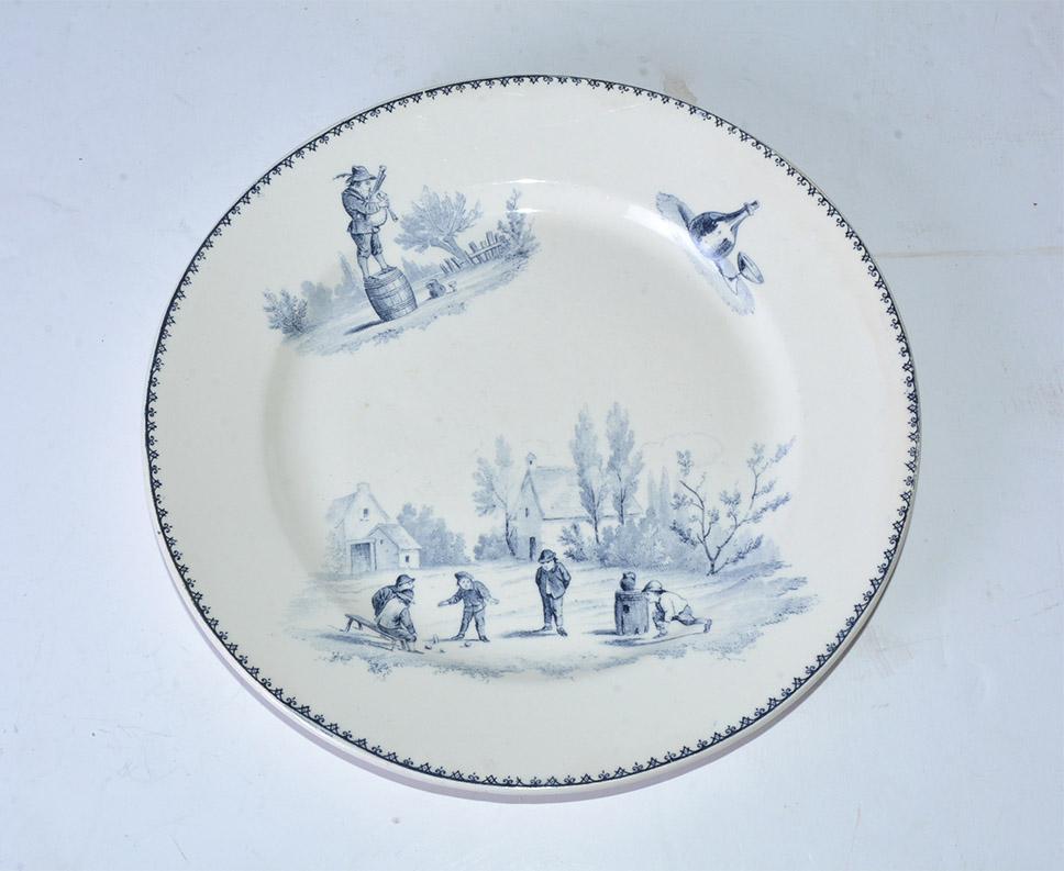 vintage french plates