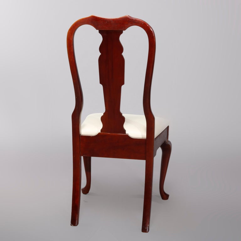 Four Vintage Pennsylvania House Cherry Queen Anne Style Dining Chairs