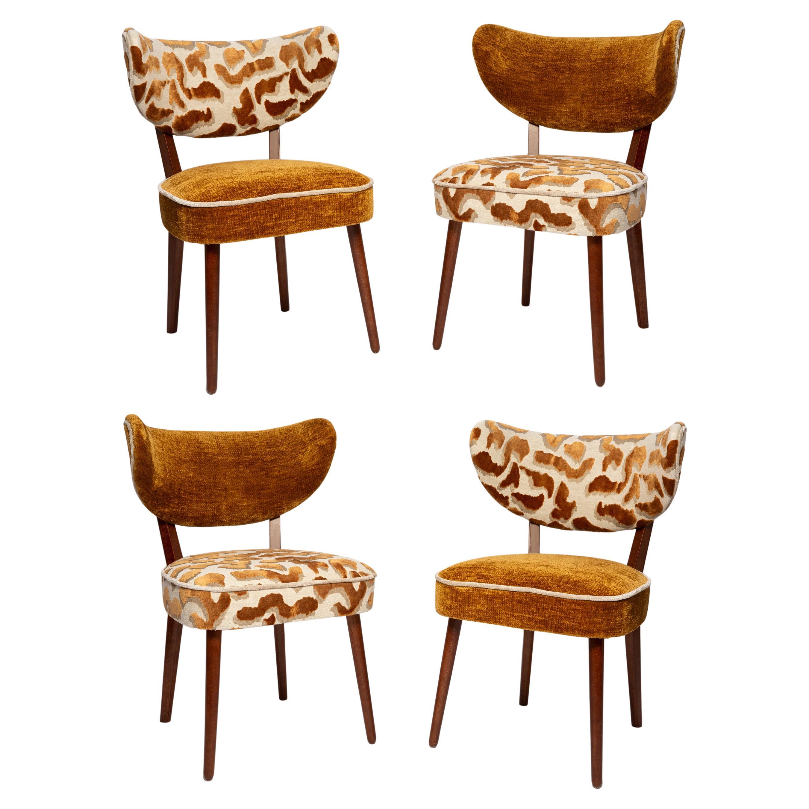 Four Vintola Studio Dining Chairs, Casamance Nimbus Fabric, Europe, Poland