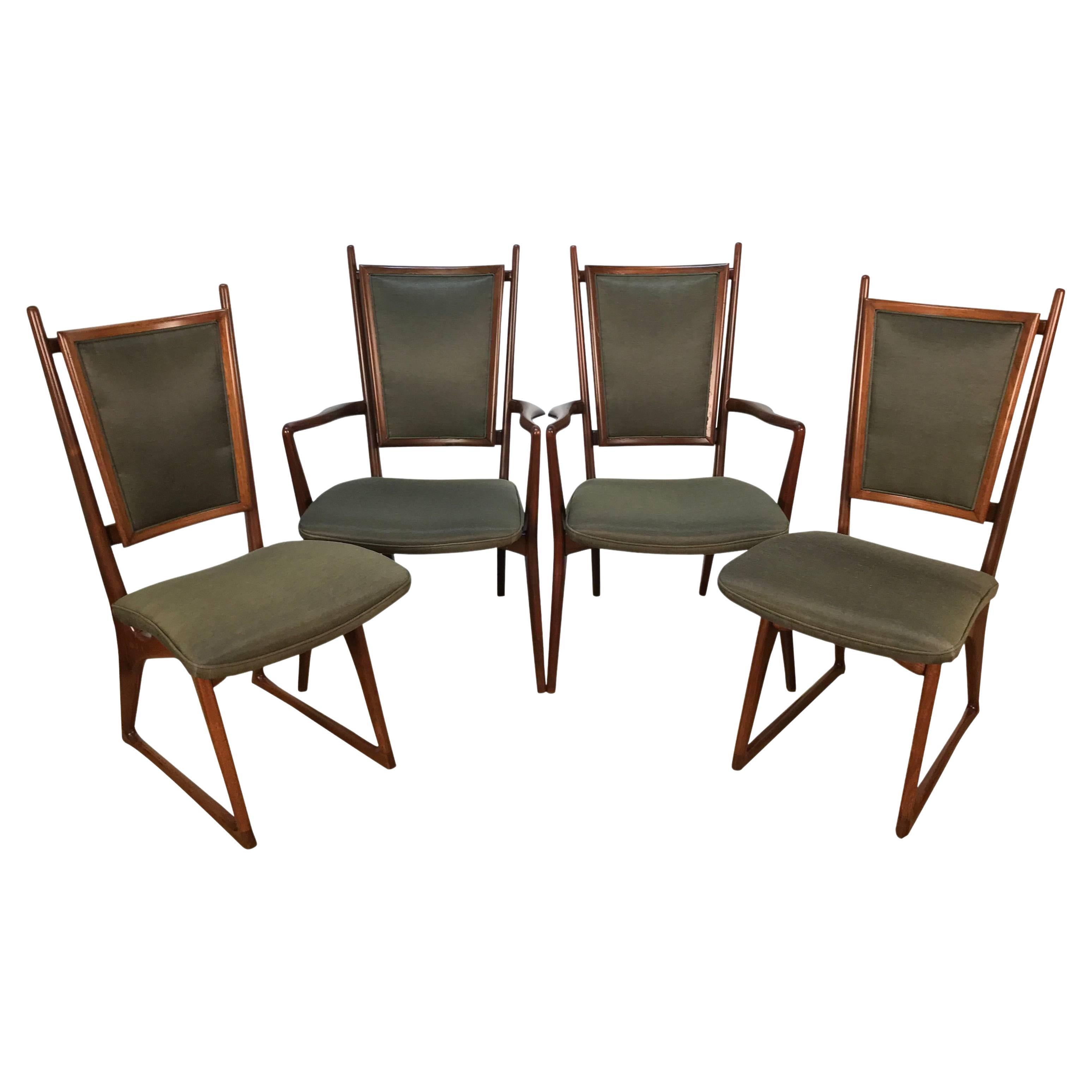 Four Vladimir Kagan Dining Chairs