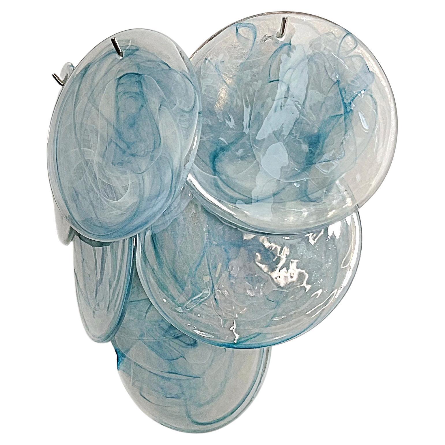 Cuatro apliques Discos de Murano en venta 4