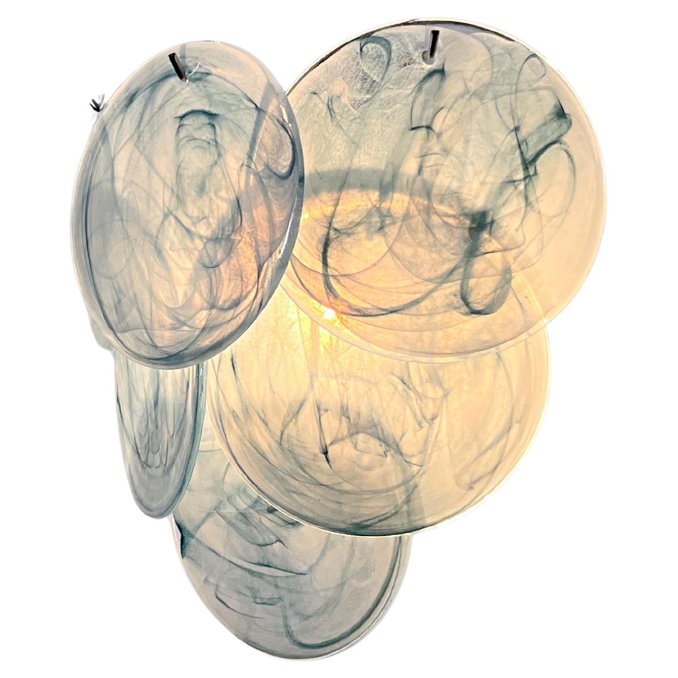 Cuatro apliques Discos de Murano en venta 6