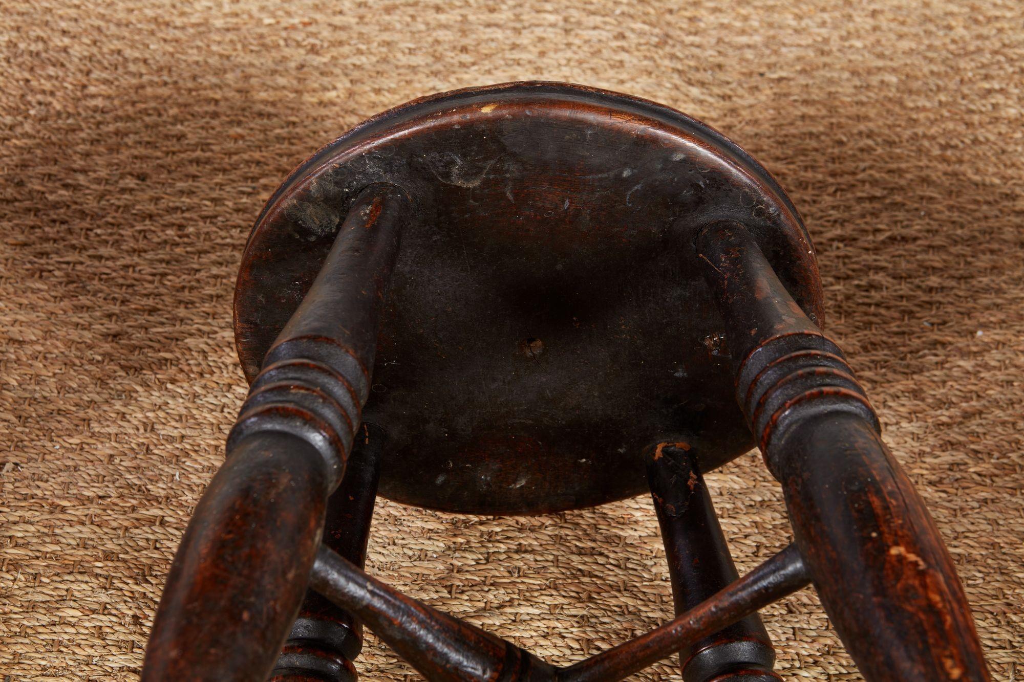 Four Windsor Dairy Stools For Sale 5