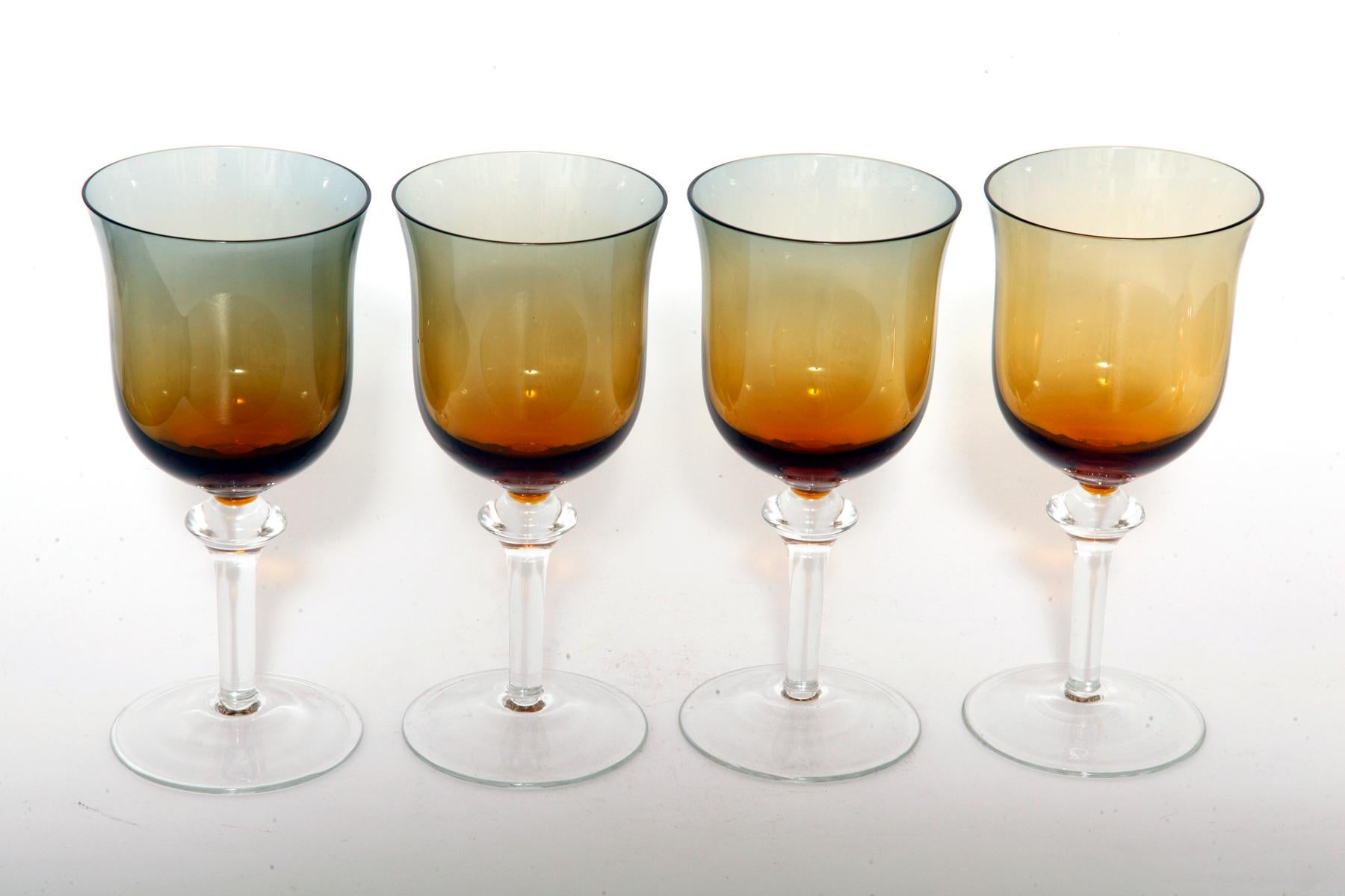 Four Wine Glasses from the 