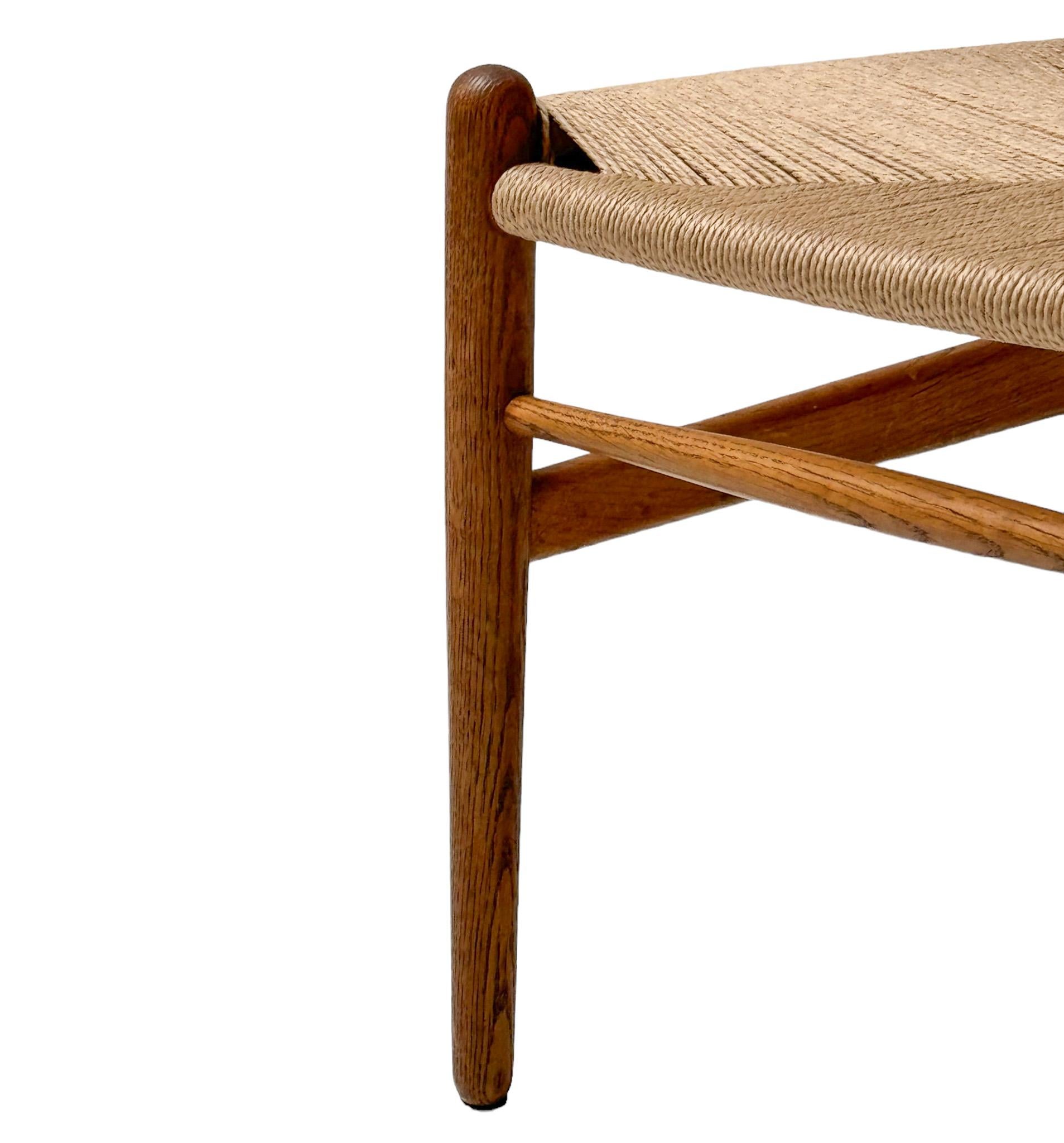 Four Wishbone CH 24 Chairs by Hans J Wegner for Carl Hansen & Søn, 1950s im Angebot 8