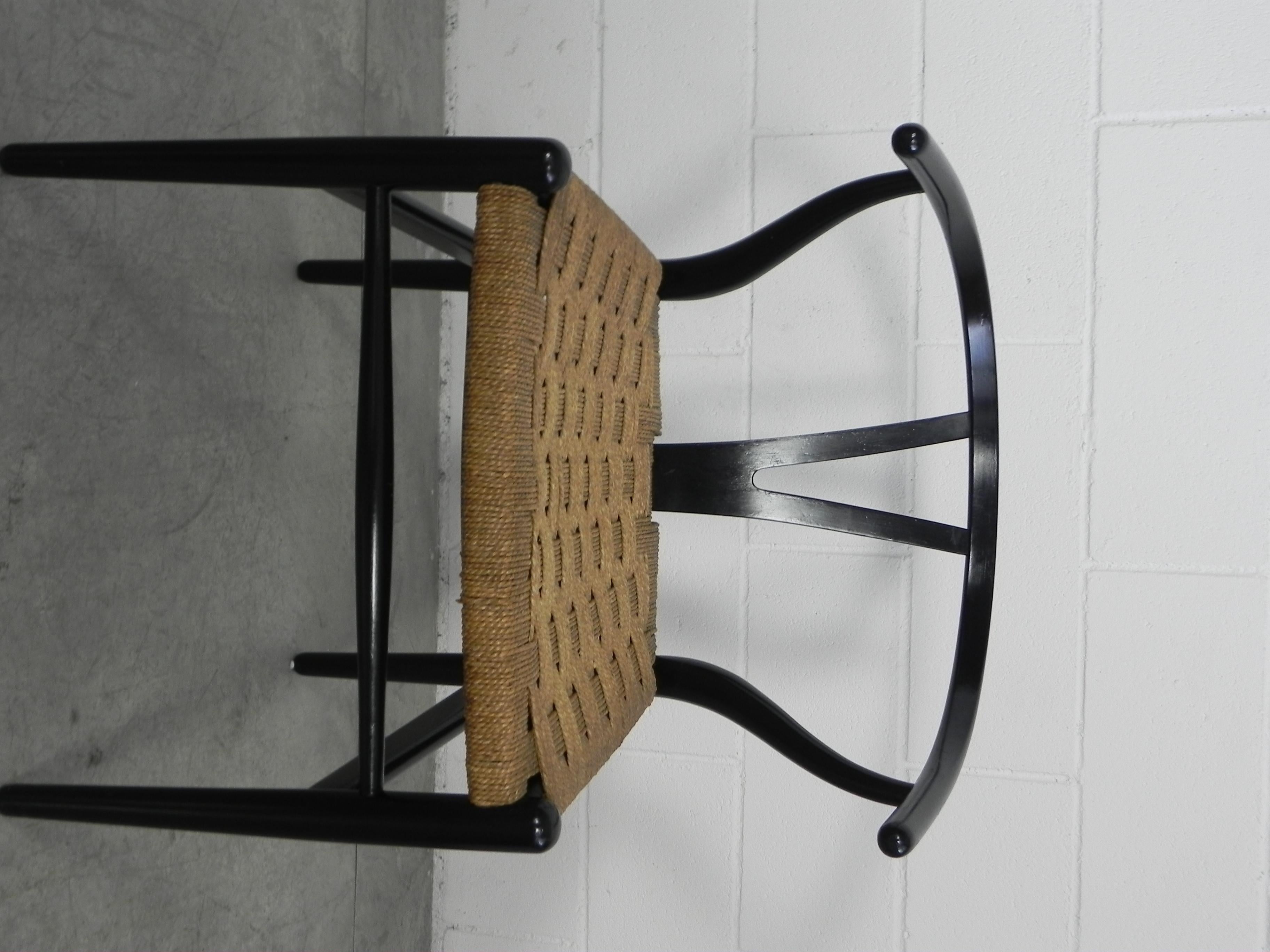 20th Century Four Wishbone Chairs by Hans Wegner 'CH-24'