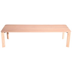 Fourdrops Rectangular Table with Wood Top by Oscar & Gabriele Buratti for Driade