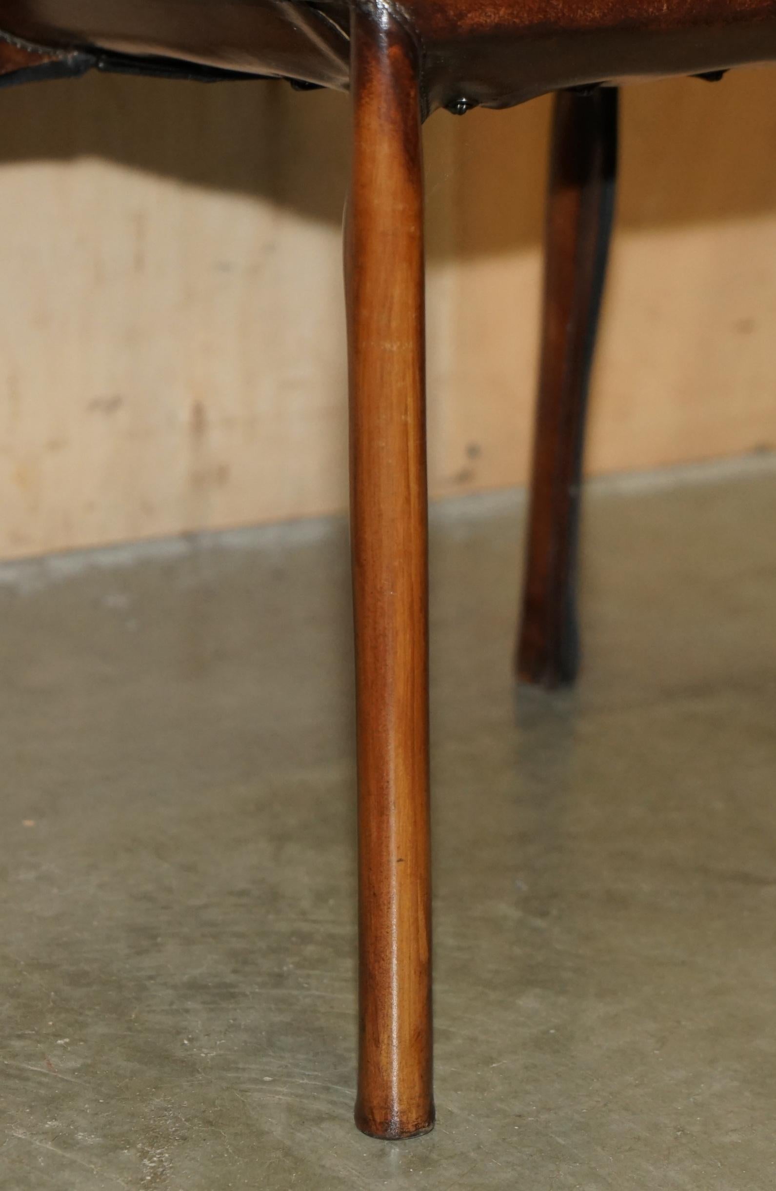 FOURTEEN RESTORED 1977 MARIO BELLINI FOR MATTEO GRASSI CAB 412 DiNING CHAIRS 14 For Sale 2