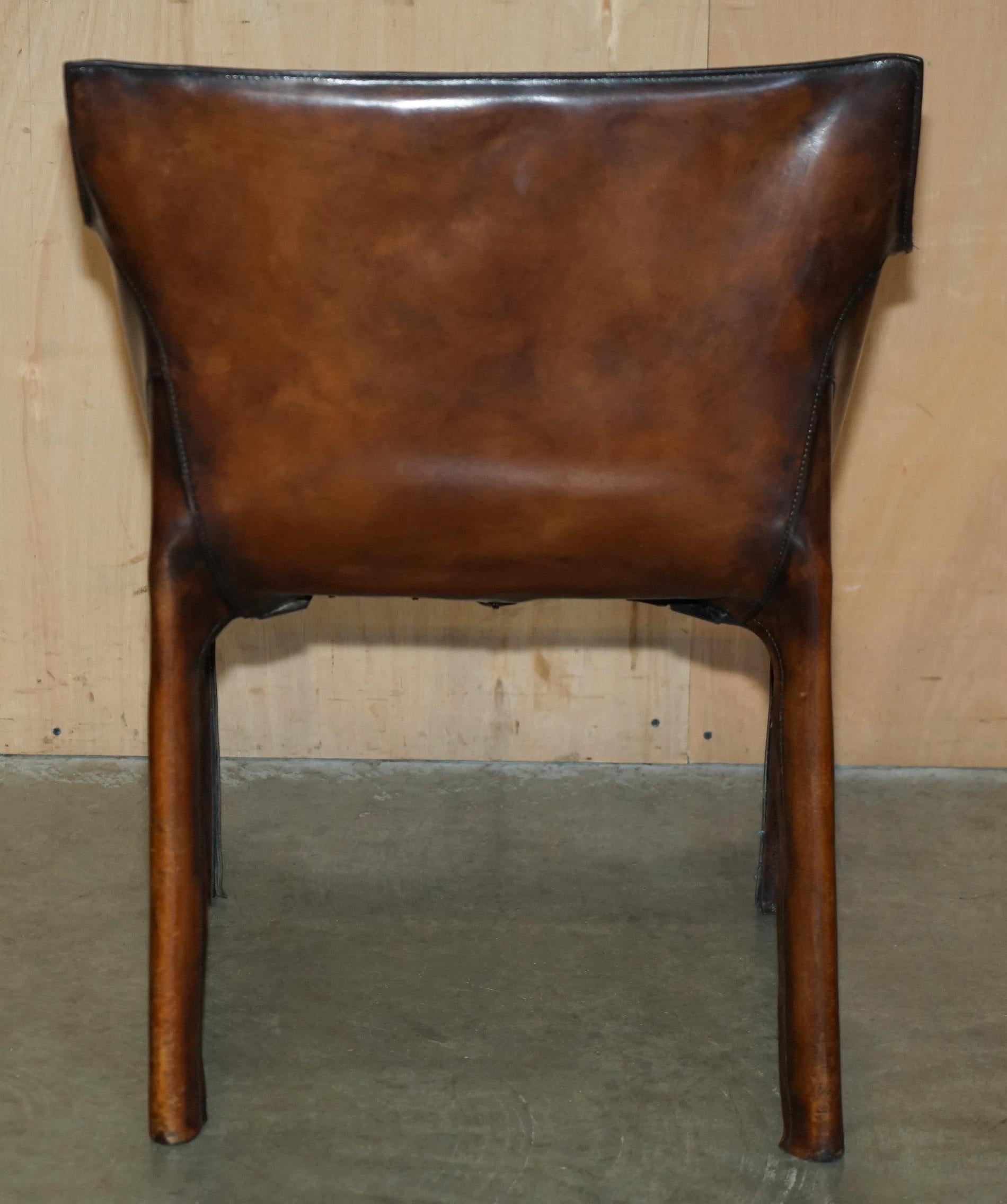 Quatorze chaises de salle à manger 14 rénovées de MARIO BELLINI pour MATTEO GRASSI CAB 412, 1977 en vente 5