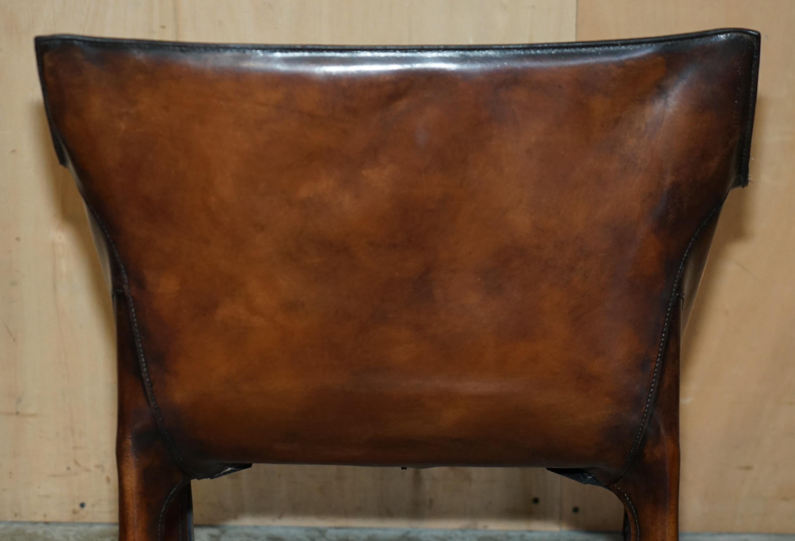 Quatorze chaises de salle à manger 14 rénovées de MARIO BELLINI pour MATTEO GRASSI CAB 412, 1977 en vente 6