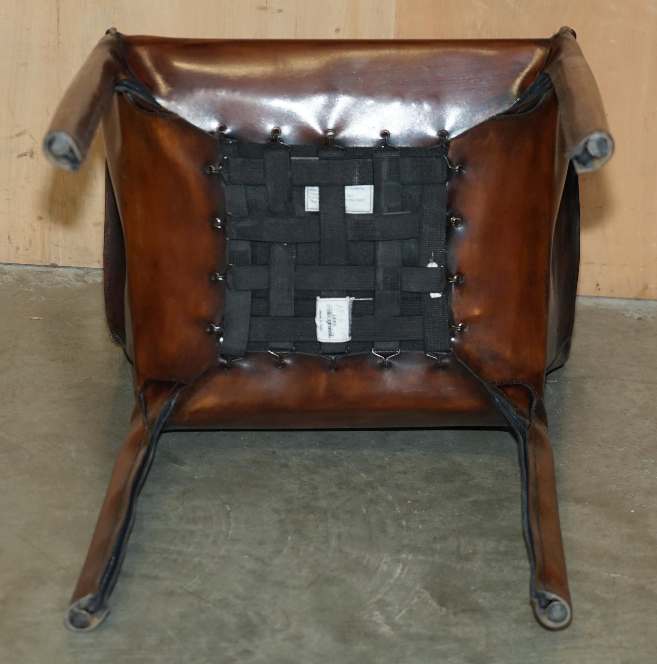 Quatorze chaises de salle à manger 14 rénovées de MARIO BELLINI pour MATTEO GRASSI CAB 412, 1977 en vente 9