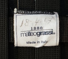 FOURTEEN RESTORED MATTEO GRASSI VENUSIA M2L COACH LEATHER DiNING CHAIRS 14