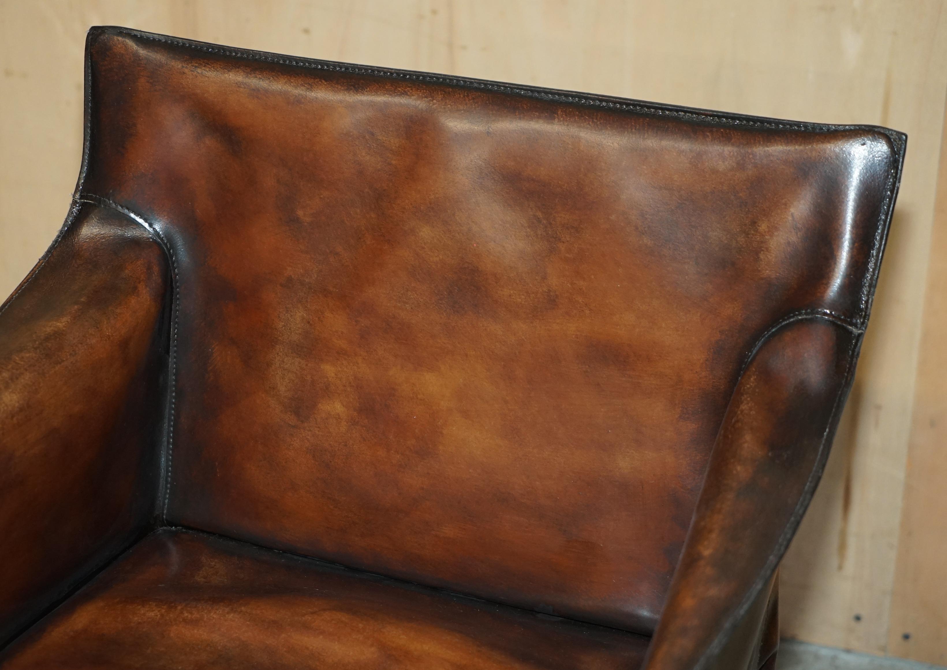 Fin du 20e siècle Quatorze chaises de salle à manger 14 rénovées de MARIO BELLINI pour MATTEO GRASSI CAB 412, 1977 en vente