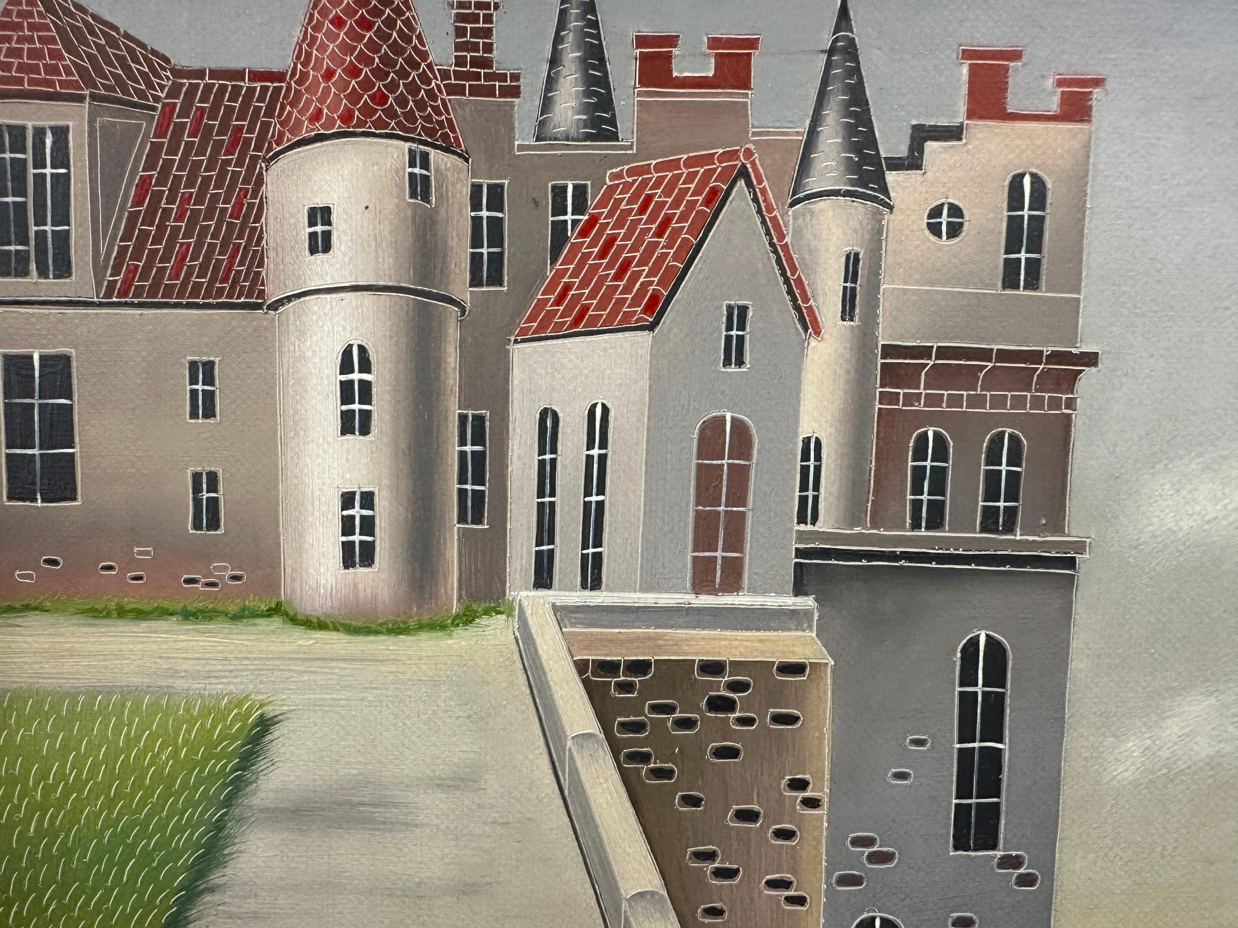 Foussa Itaya Realist City Scene For Sale 3