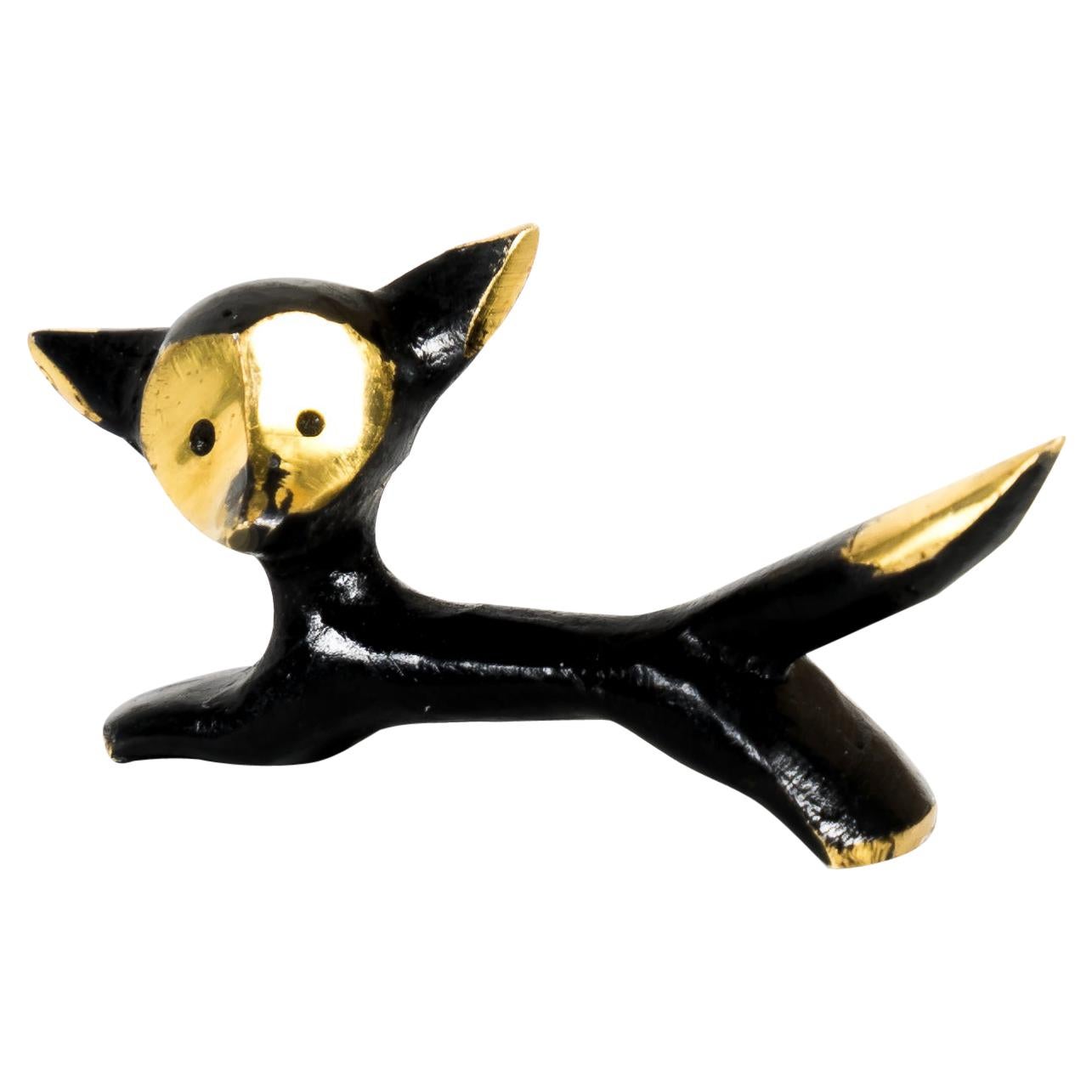 Fox Figurine by Walter Bosse, around 1950s
