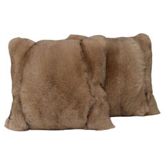 Fox Fur Pillows