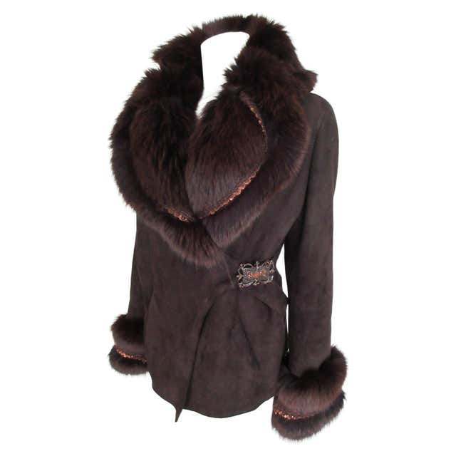 Black Persian Lamb Fur Bolero For Sale at 1stDibs | black fluffy shrug ...