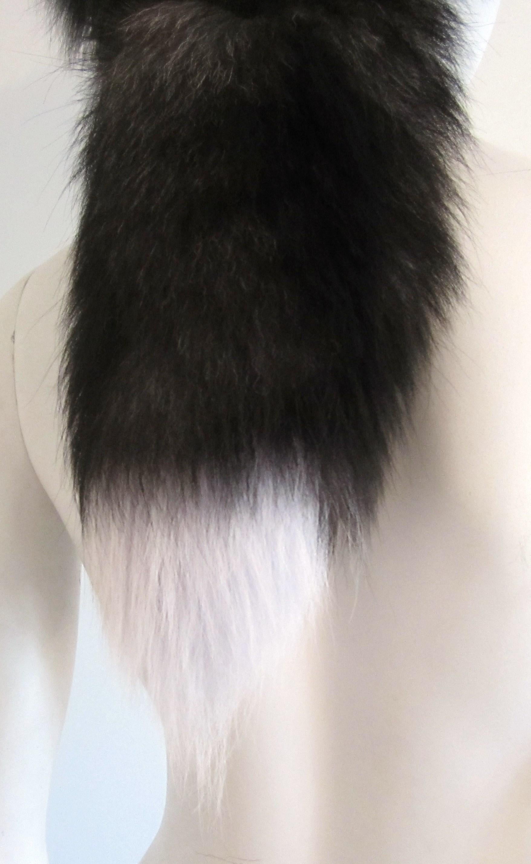 fox hat with tail