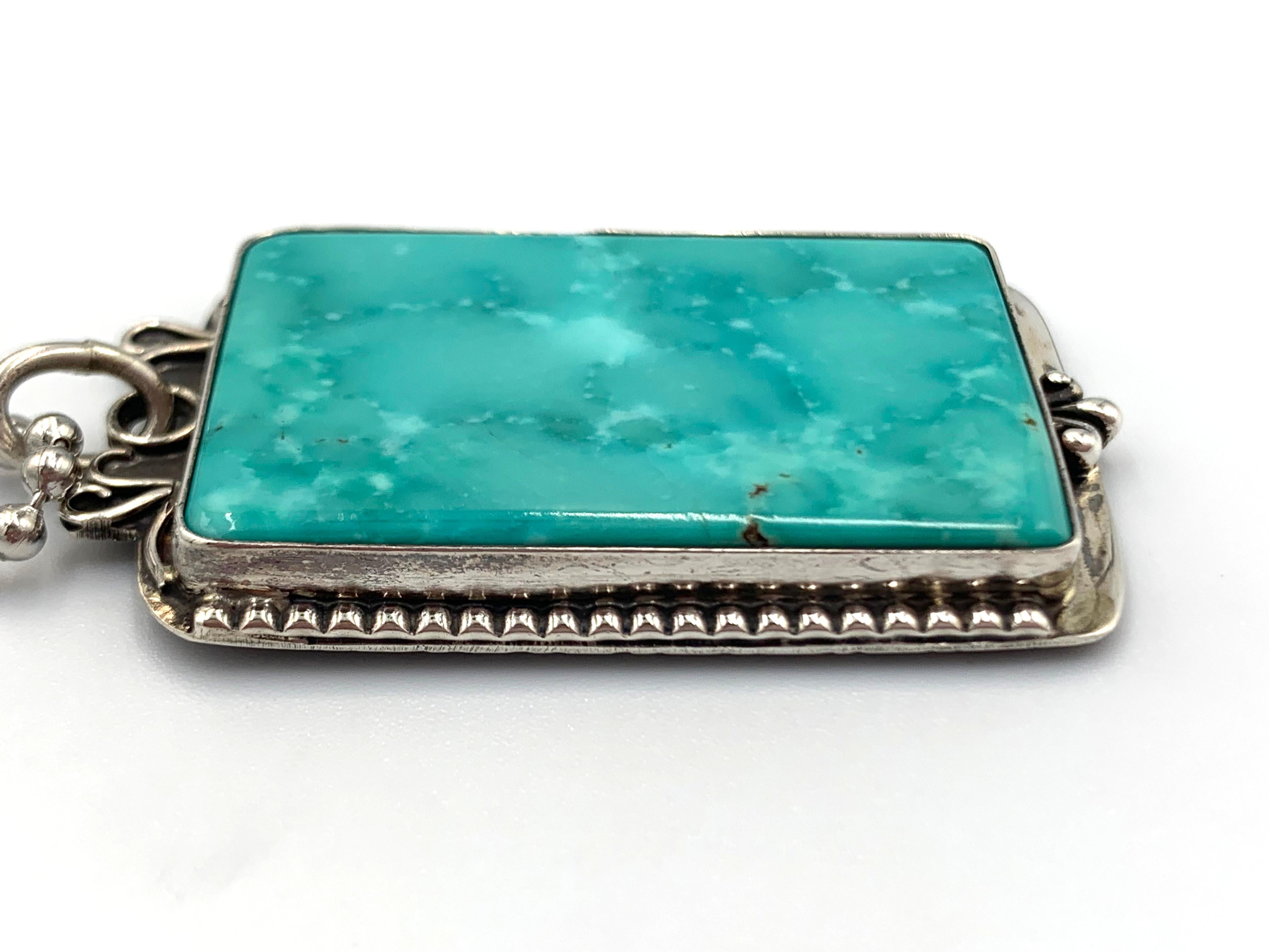 Plaque d'identification pour chien Fox Turquoise par Aldrich Neuf - En vente à Scottsdale, AZ