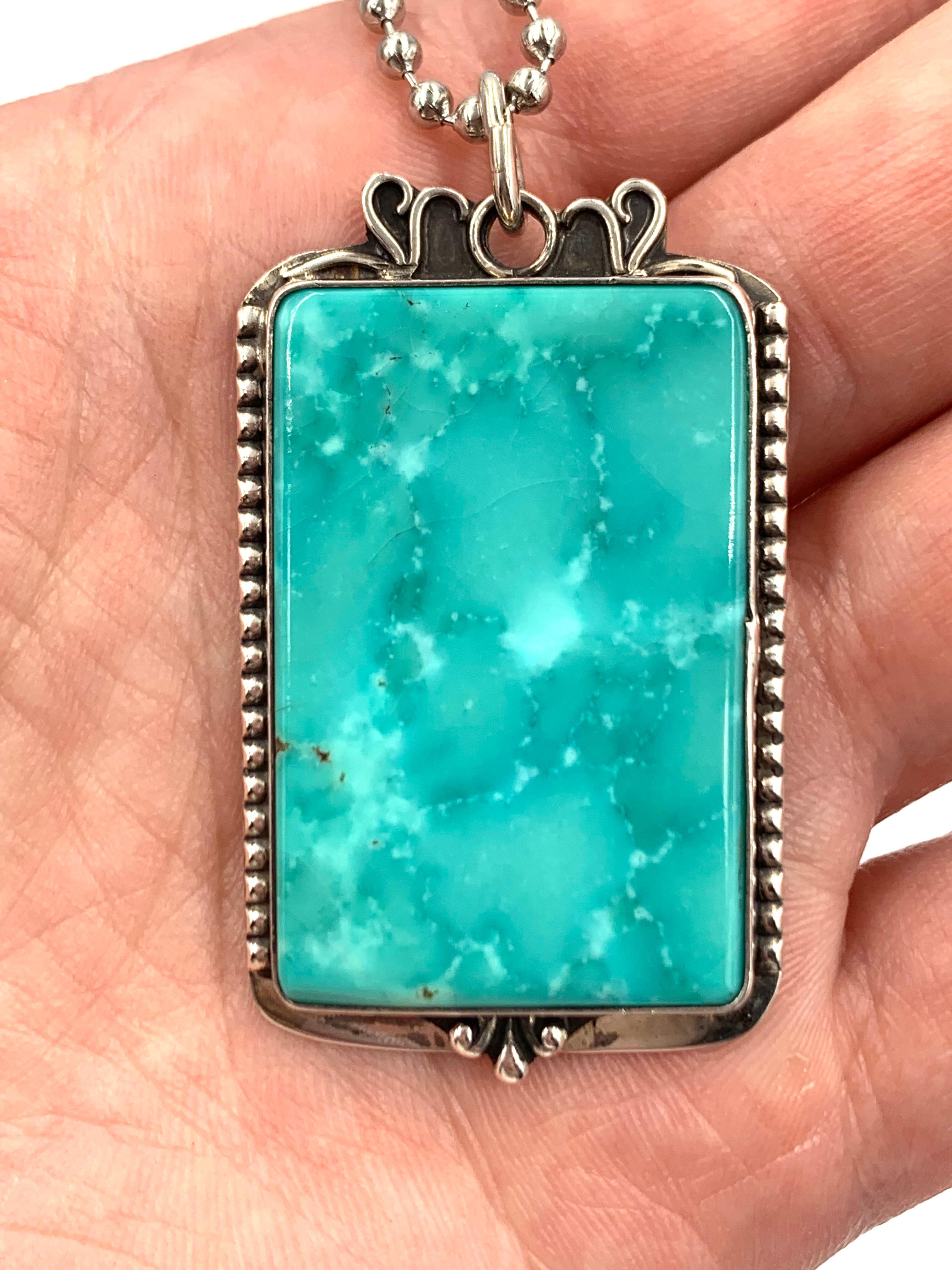 Plaque d'identification pour chien Fox Turquoise par Aldrich en vente 1