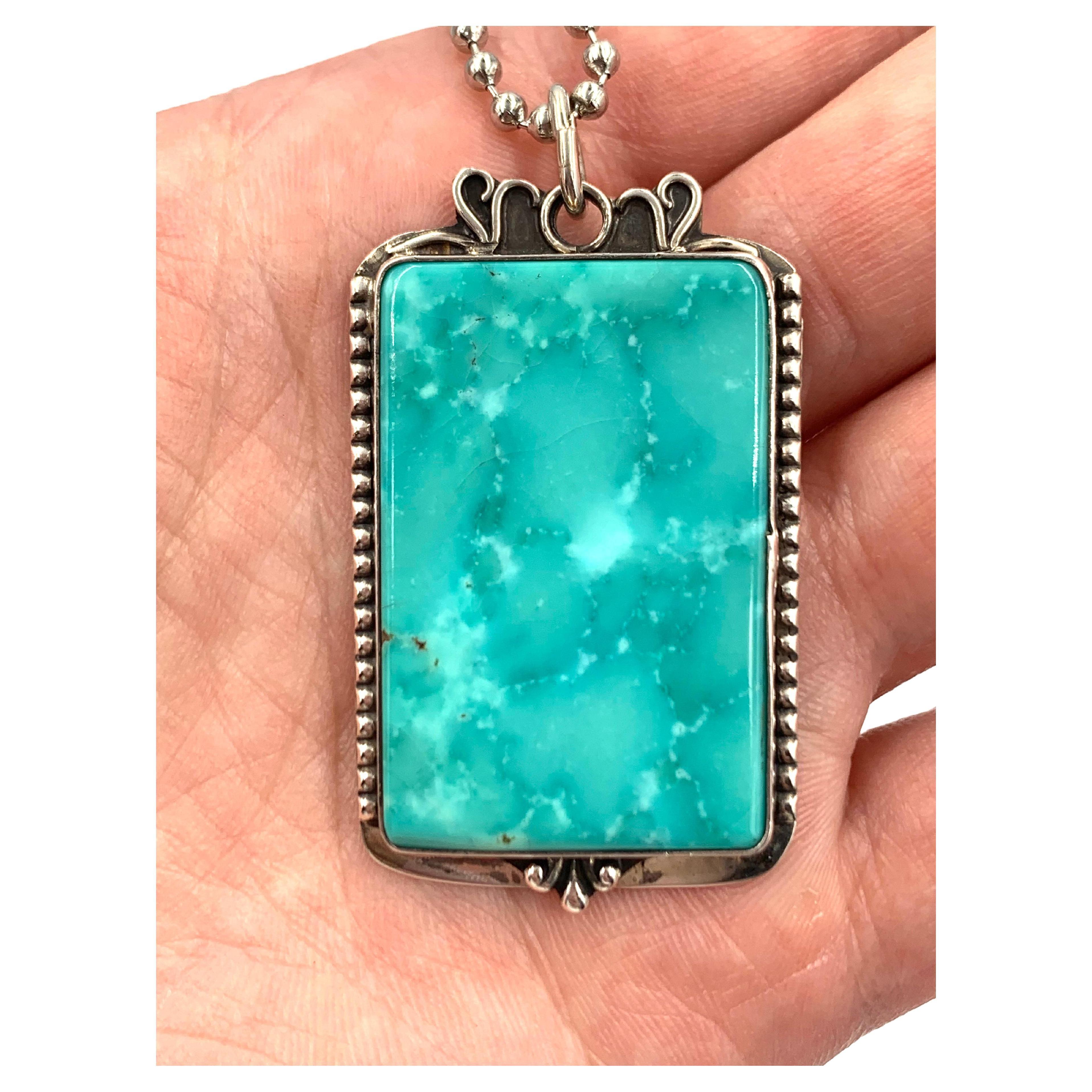 Plaque d'identification pour chien Fox Turquoise par Aldrich