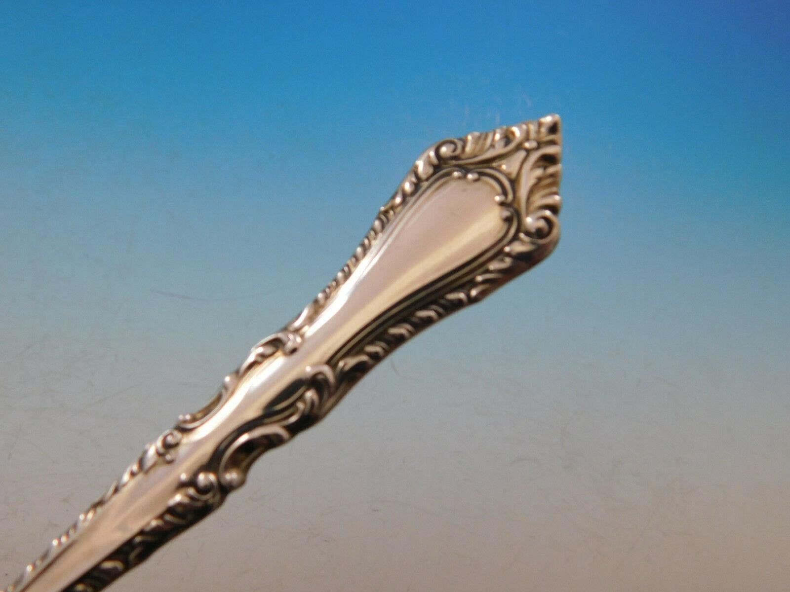20ième siècle Service de couverts en argent sterling Foxhall par Watson pour 8 personnes, ensemble de 32 pièces en vente