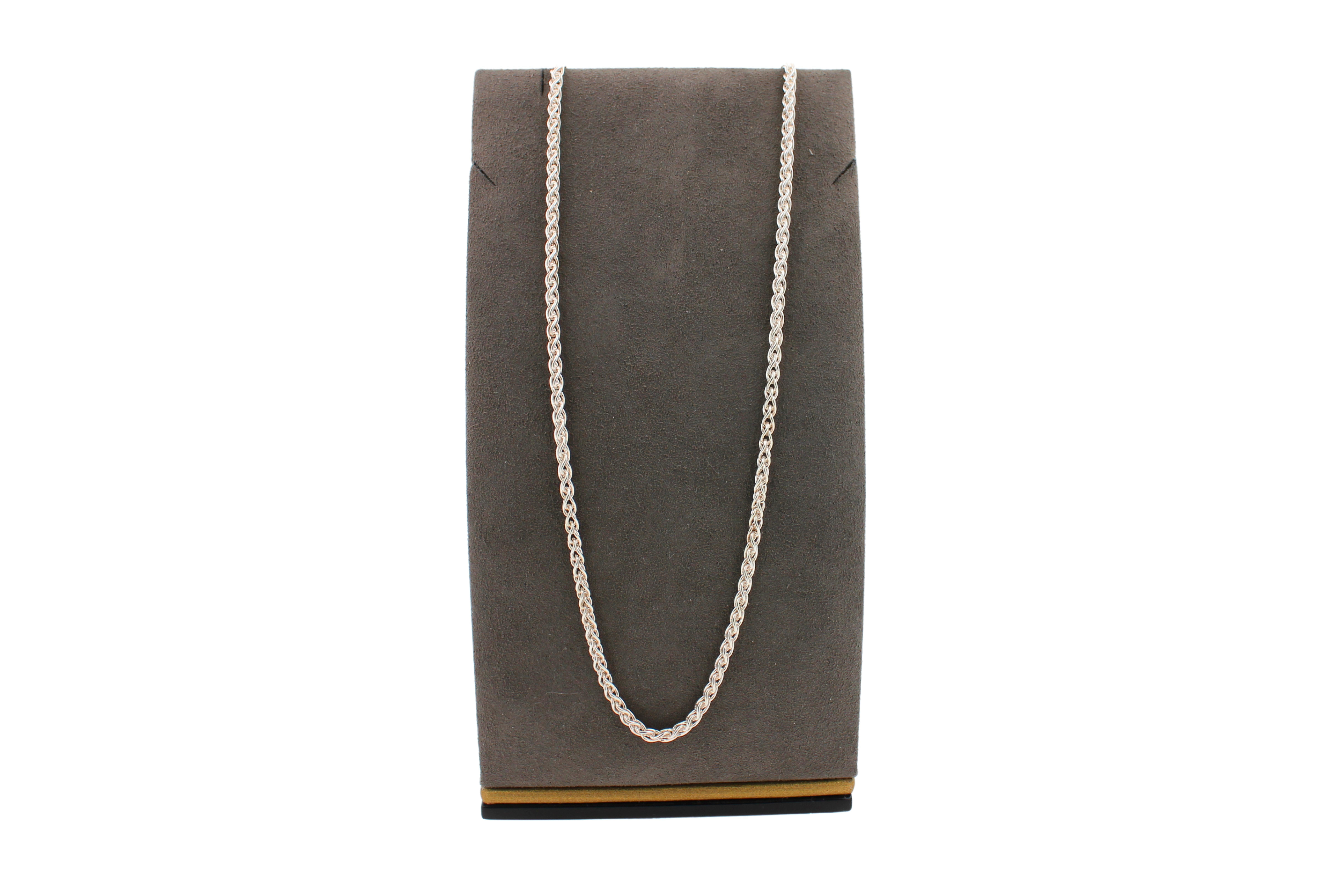 Women's or Men's Foxtail Link Fancy Link 925 Sterling Silver Chain Necklace