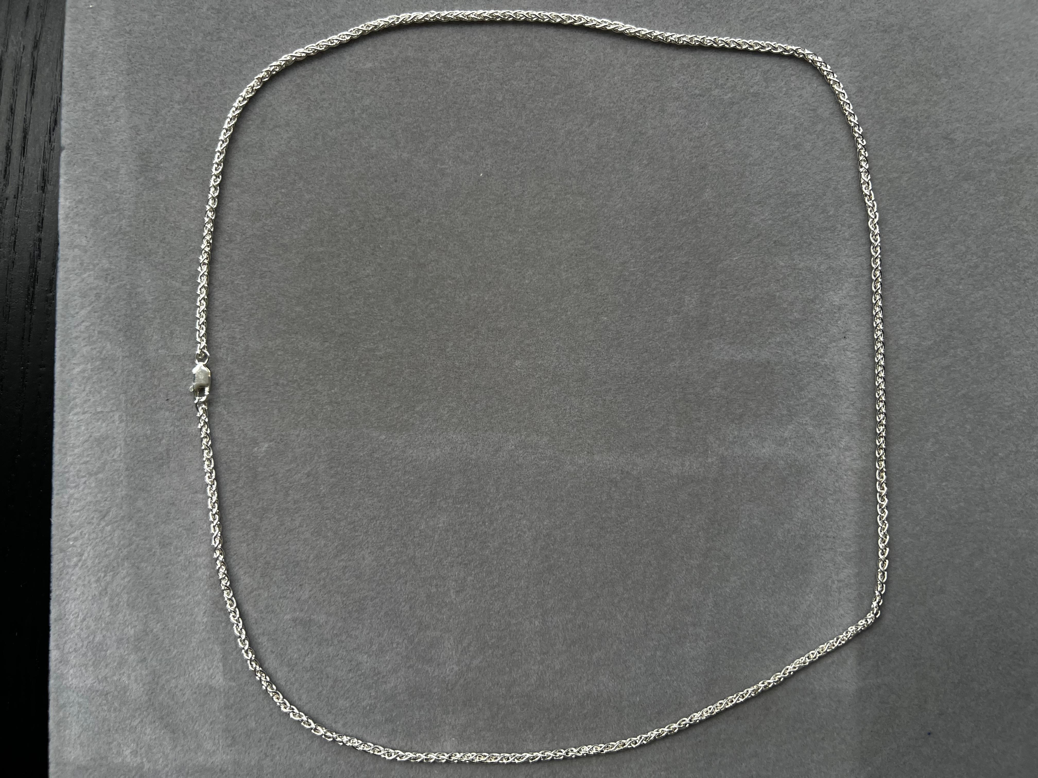 Foxtail Link Fancy Link 925 Sterling Silver Chain Necklace 1
